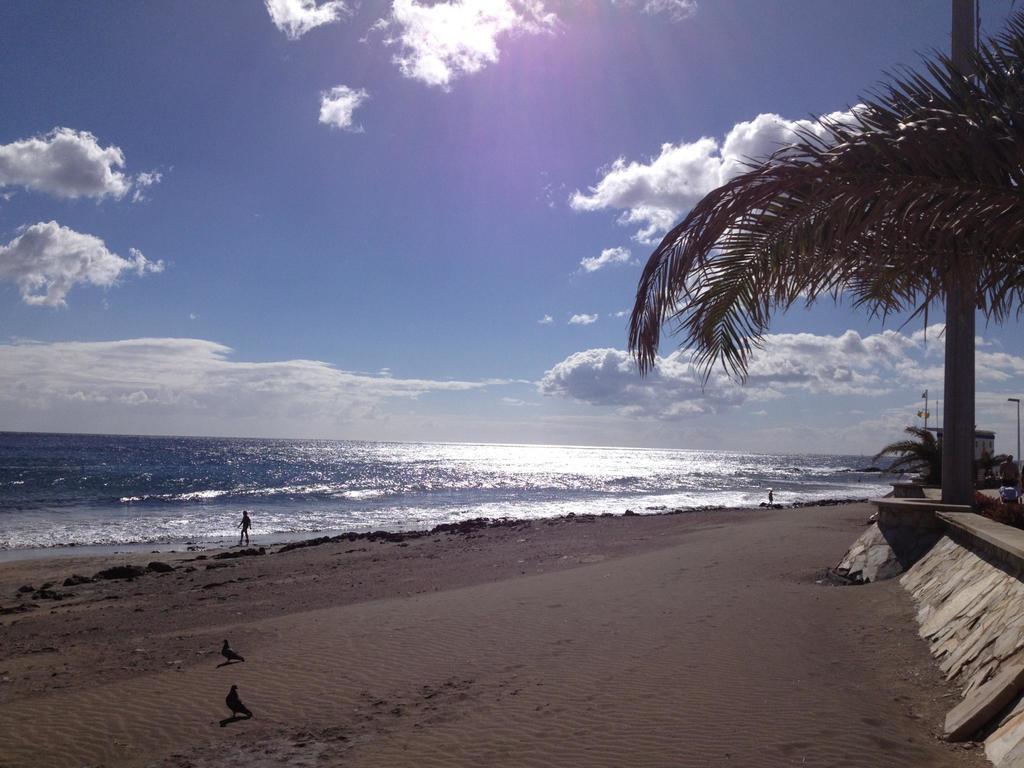 Beachfront Apartment Siesta 21 San Agustin Playa By Villagrancanaria Kültér fotó