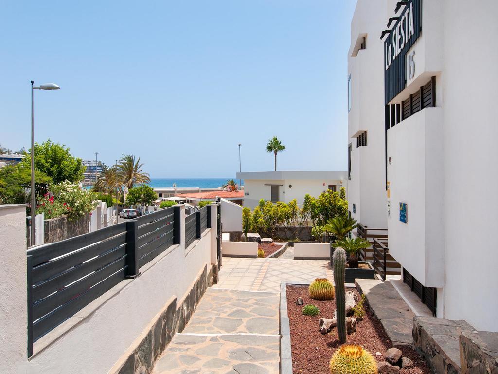 Beachfront Apartment Siesta 21 San Agustin Playa By Villagrancanaria Kültér fotó